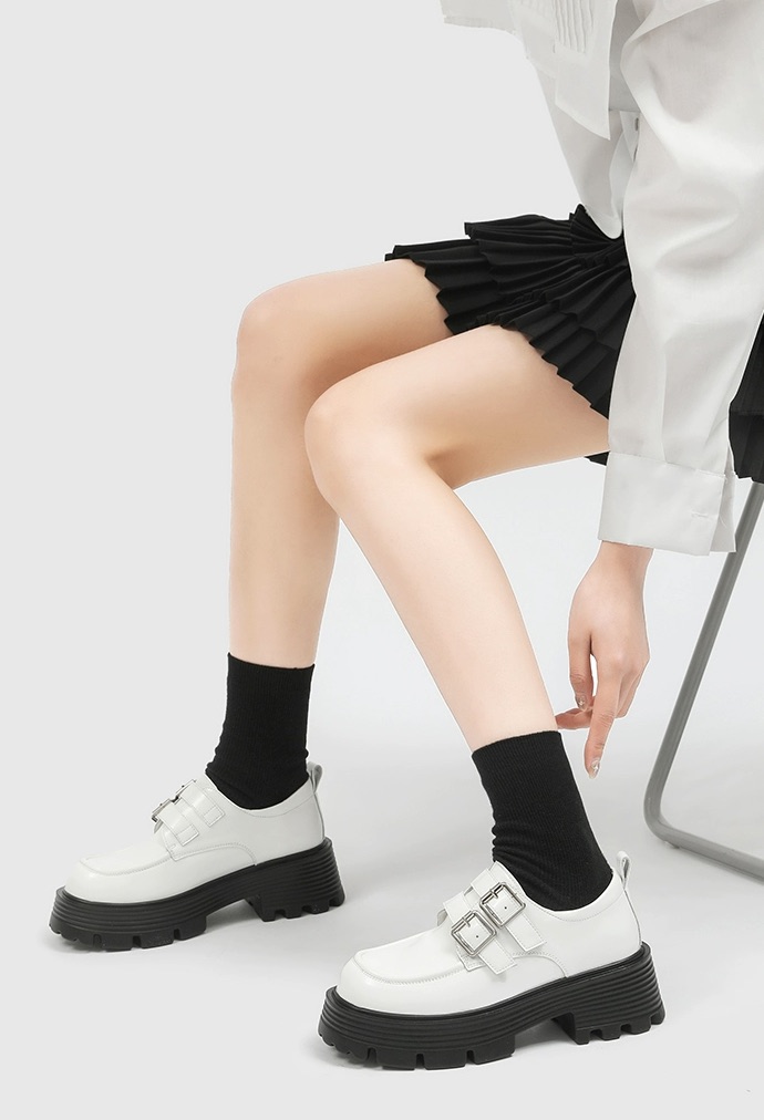 Pera Strap Shoes (New Version) - Giày da bò nữ