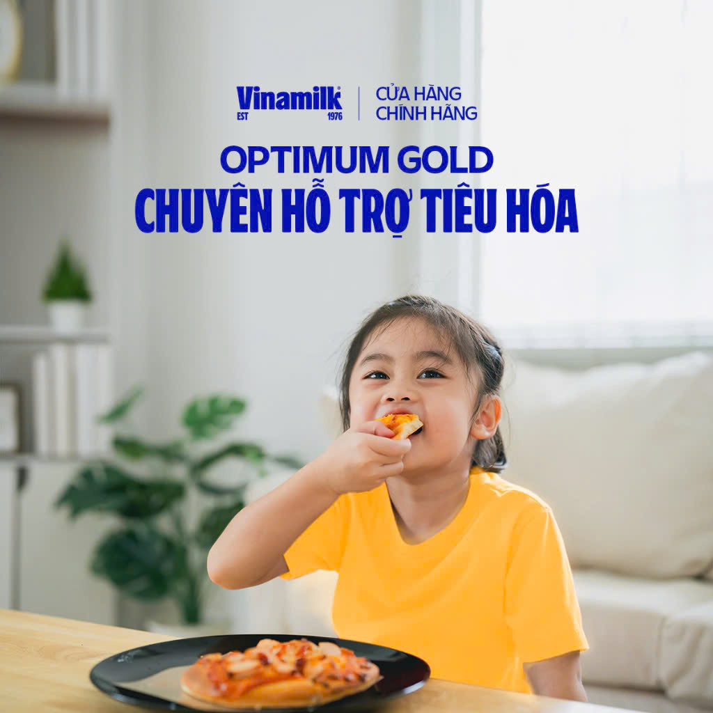 (Expiration Date June 2027) (New Model with Points) Vinamilk Optimum Gold Powder Milk 1 800g.