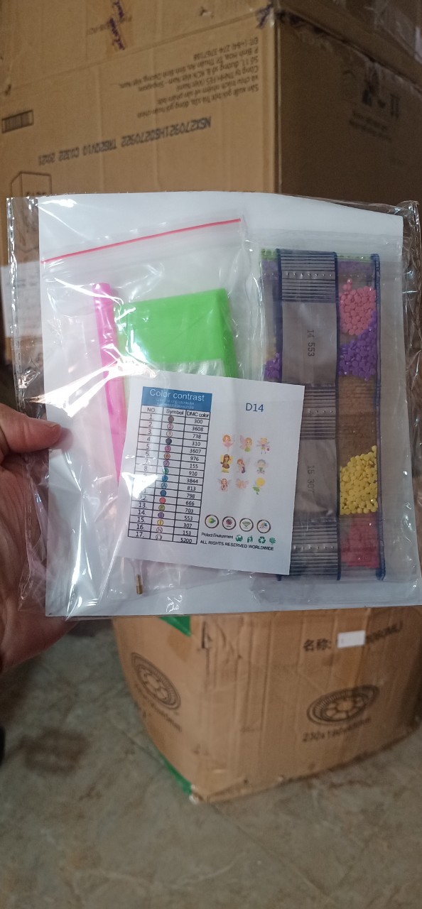 BỘ STICKER ĐÍNH ĐÁ TRANG TRÍ