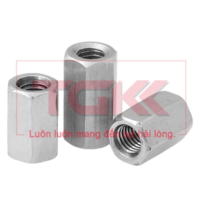 Đai ốc nối mạ kẽm M14-M22