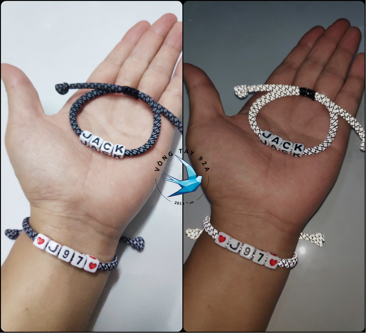 Vòng Đeo Tay Handmade Jack J97 Phản Quang Giá Rẻ