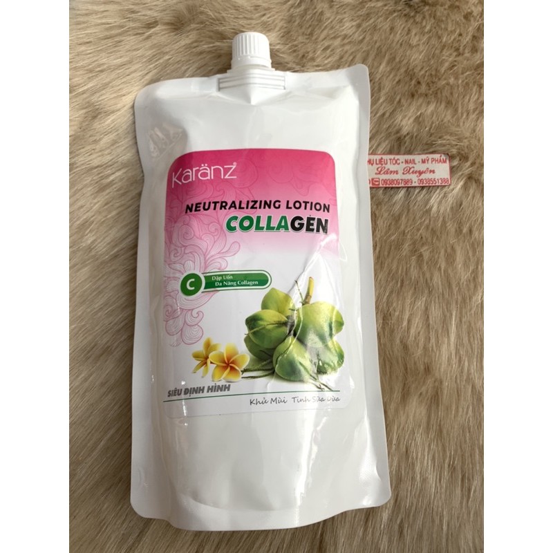 Dập uốn đa năng, dập uốn nóng, dập uốn lạnh siêu định hình Karanz 1000ml khử mùi tinh sữa dừa
