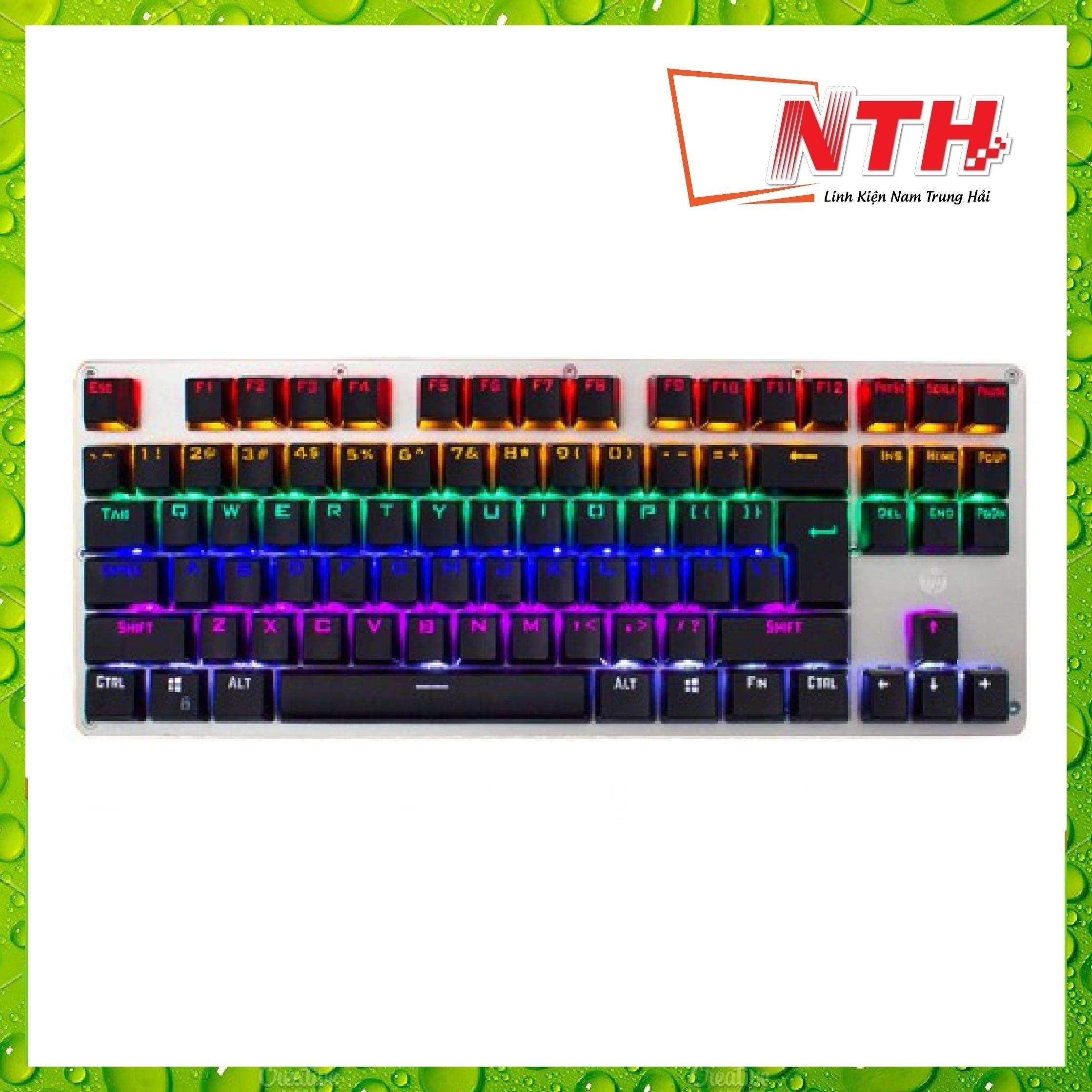 [HCM]Keyboad cơ  blue swicth  HP GK 200 đen Led    (USB)