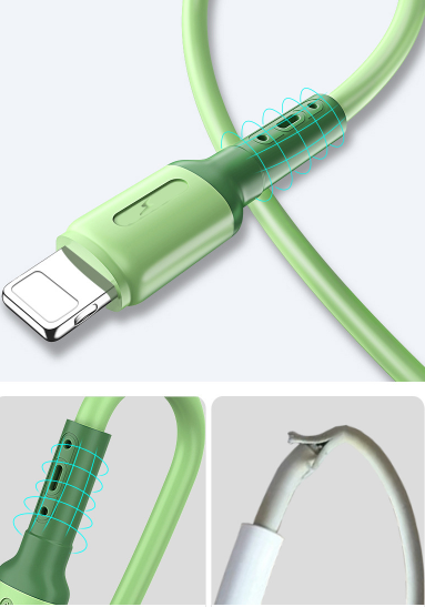 Dây cáp sạc nhanh cổng Micro USB / Lightning / Type C