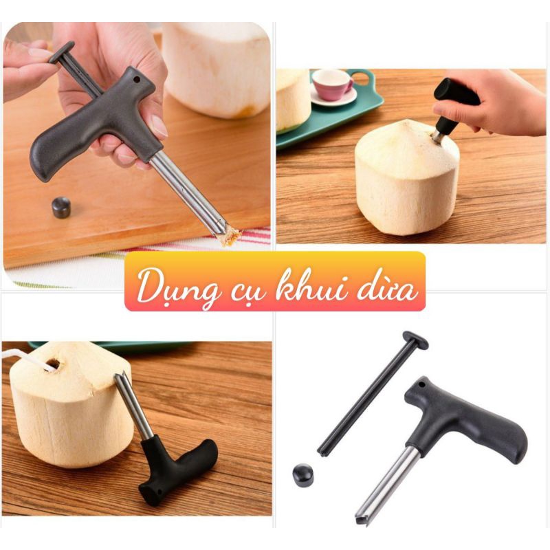 Dụng Cụ Khui Dừa Siêu Nhanh
