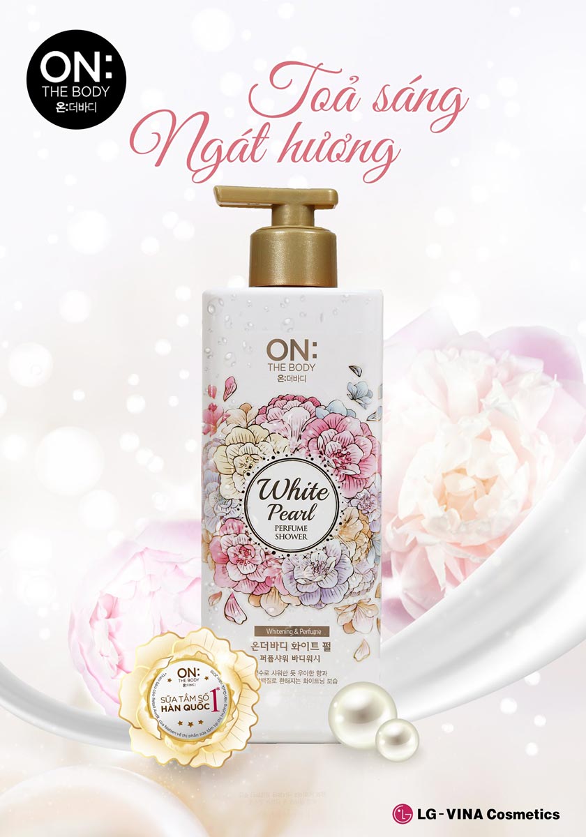 Sữa tắm on: the body perfume shower hương nước hoa 1000g hasaki sản phẩm chính hãng