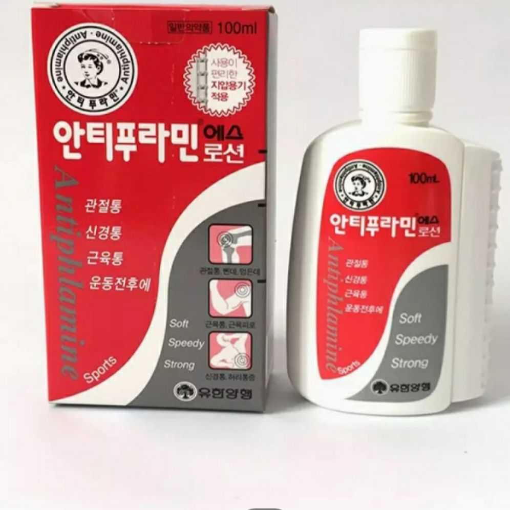 Dầu nóng xoa bop Hàm Quốc 100ml