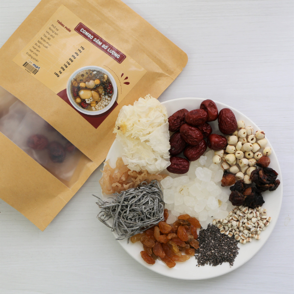 Set nguyên liệu nấu sâm bổ lượng