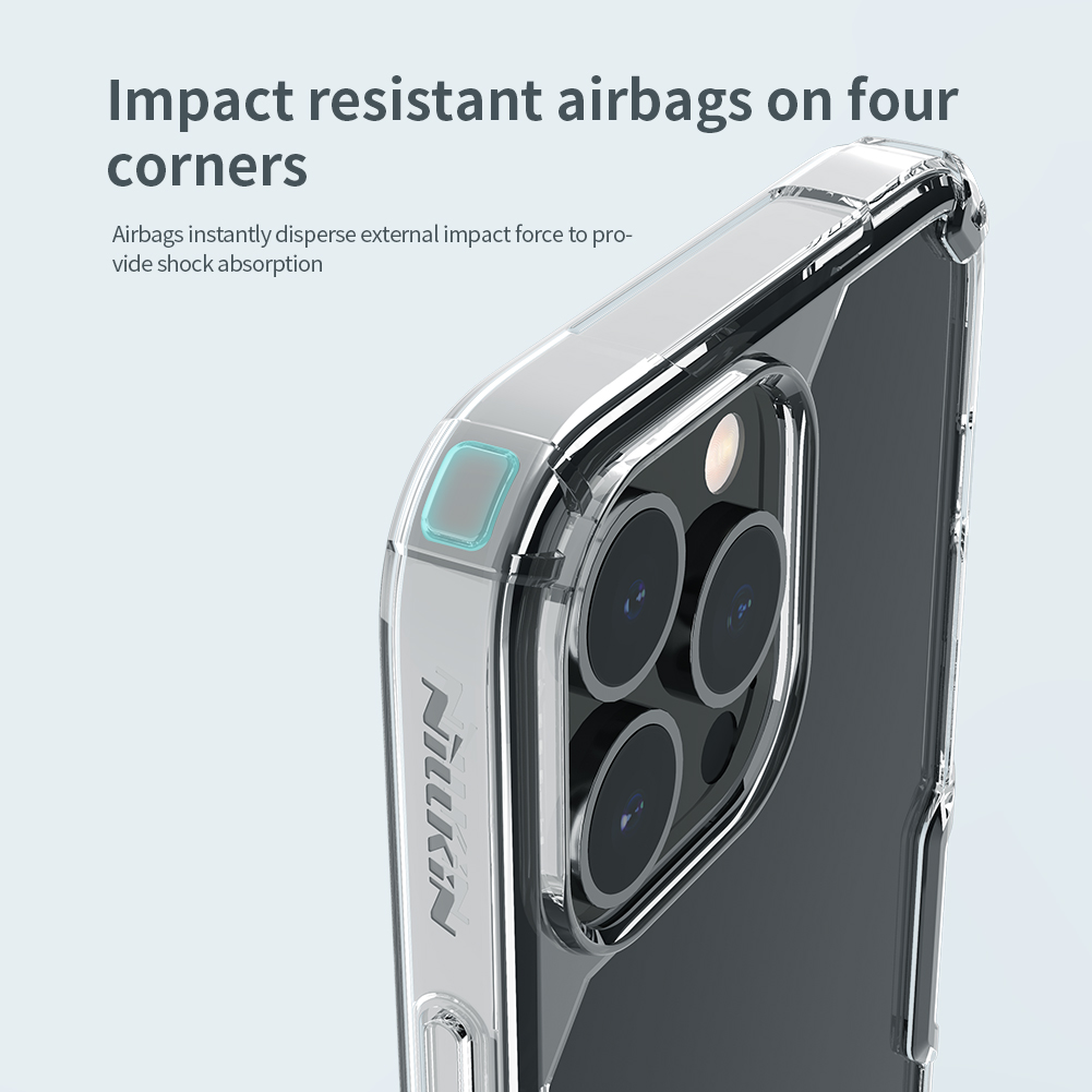 Ốp lưng iPhone 13 Pro Max Nillkin Nature TPU Pro Case