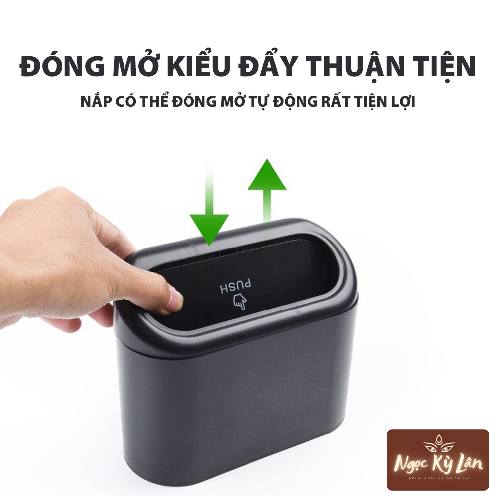 Thùng Rác Mini Để Trên Xe Ô Tô, Văn Phòng