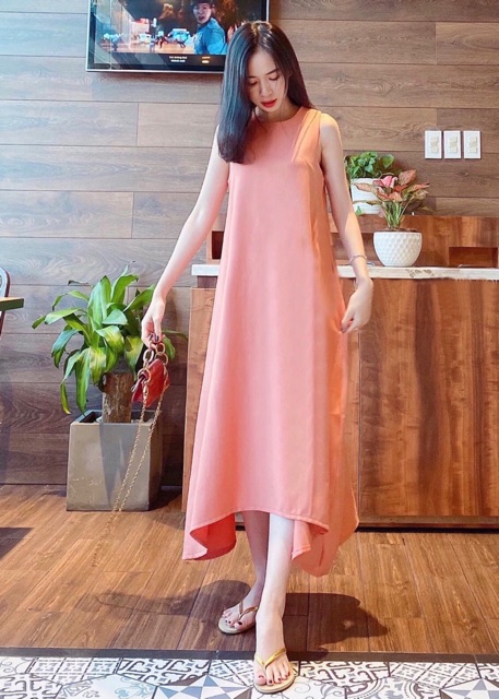 ĐẦM SUÔNG KHÔNG TAY (Có ảnh thật) MS 106