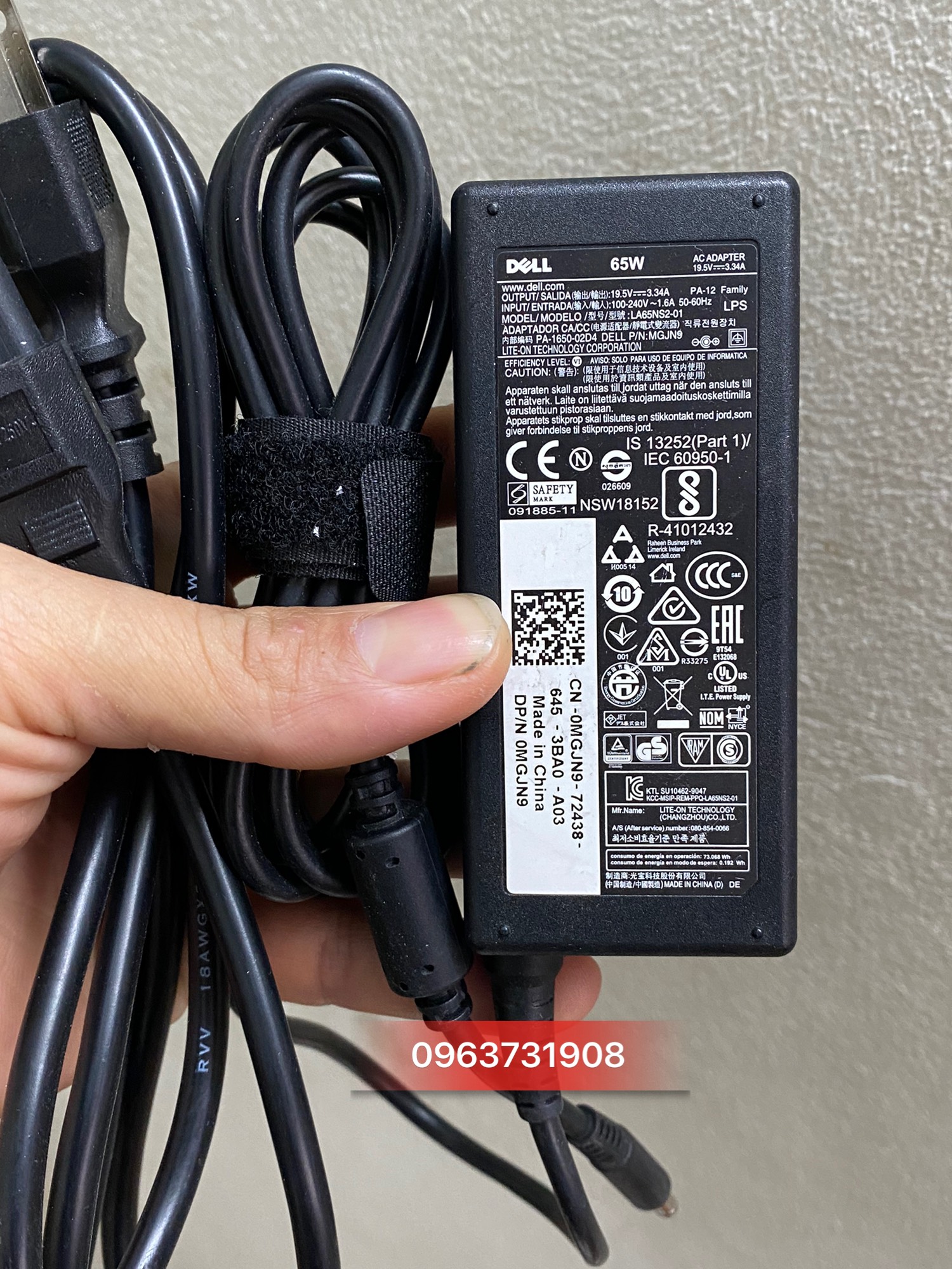 Adapter nguồn máy tính Dell mini OptiPlex 3070 7070 nguyên bản bóc máy Dell