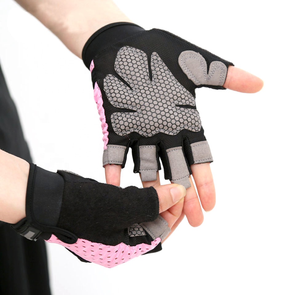 Găng tay tập gym cao cấp AOLIKES MD-113 Half finger fitness gloves