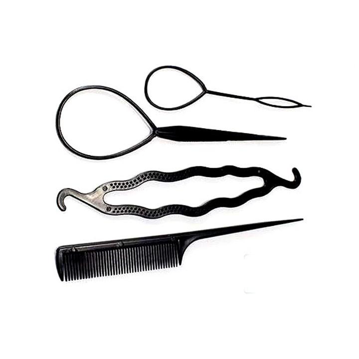 [HCM]COMBO 7 MÓN: BỘ TẠO KIÊU THẮT BÍM BÚI TÓC ĐA NĂNG LÀM PHỒNG TÓC