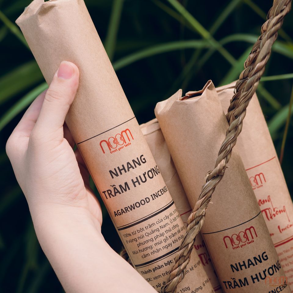 Nhang Trầm - Noom (bột giác trầm & trầm Quảng Nam)