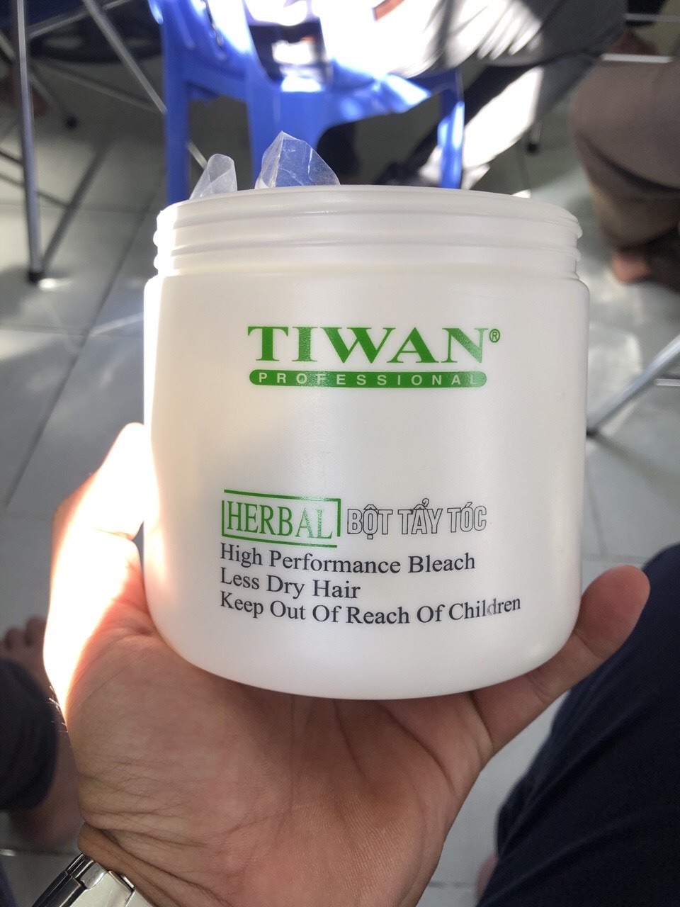 Bột Tẩy Tóc Trắng Mịn Tiwan 500gram