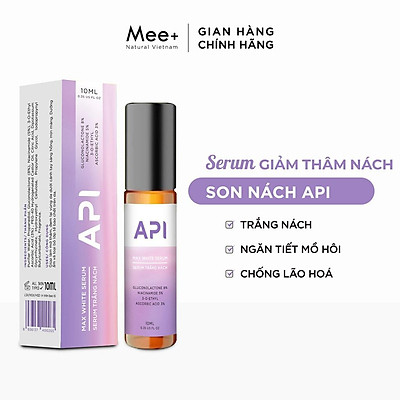 Lăn nách API Serum giảm thâm khử mùi nách API Mee Natural