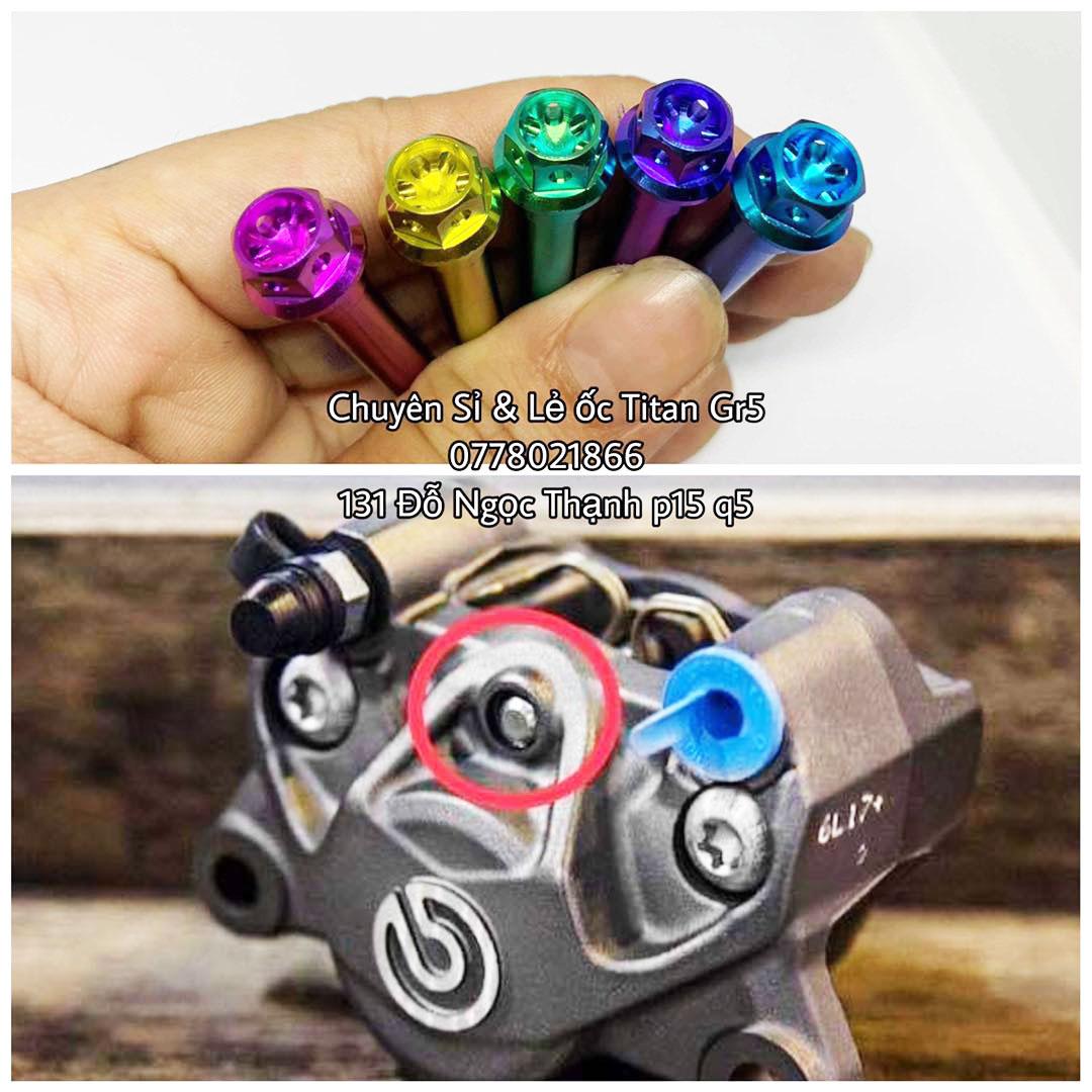 1 con Ốc ty xỏ bố heo B.rembo mẫu Probolt chất liệu Titan Gr5