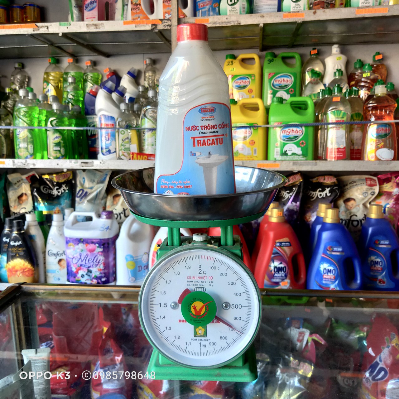 Chai nước thông cống bồn cầu Micro Tracatu 500ml