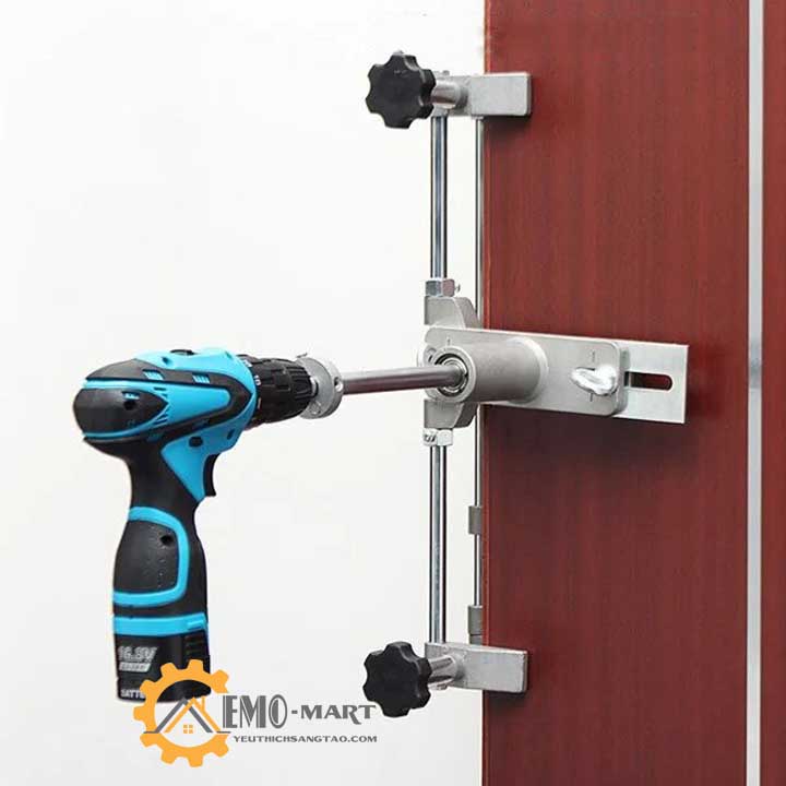 [FreeshipMAX] Bộ dụng cụ phay lỗ khóa cửa V1