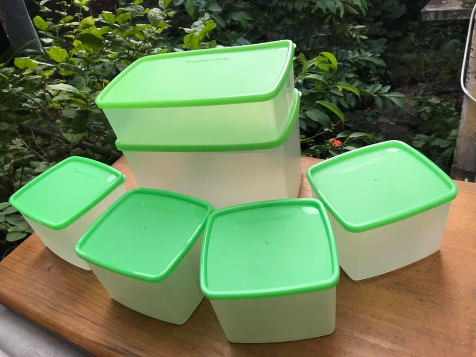 SET 6 HỘP TUPPERWARE INDO TRỮ ĐÔNG