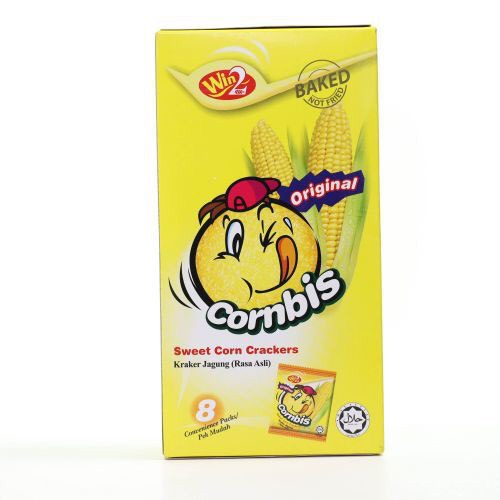 Bánh Bắp Cornbis Cracker Win2 Hộp 144G - 8 cái