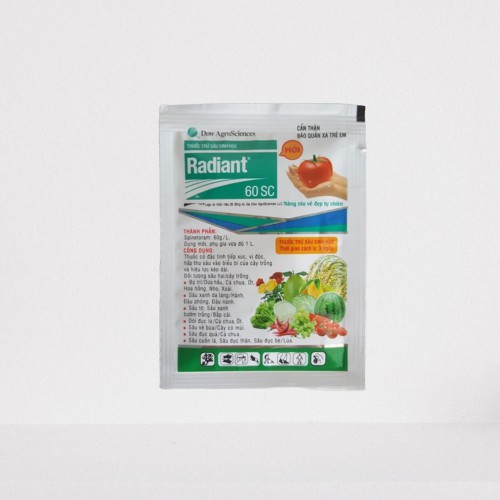 THUỐC TRỪ SÂU, BỌ TRĨ, NHỆN ĐỎ RADIANT 60SC