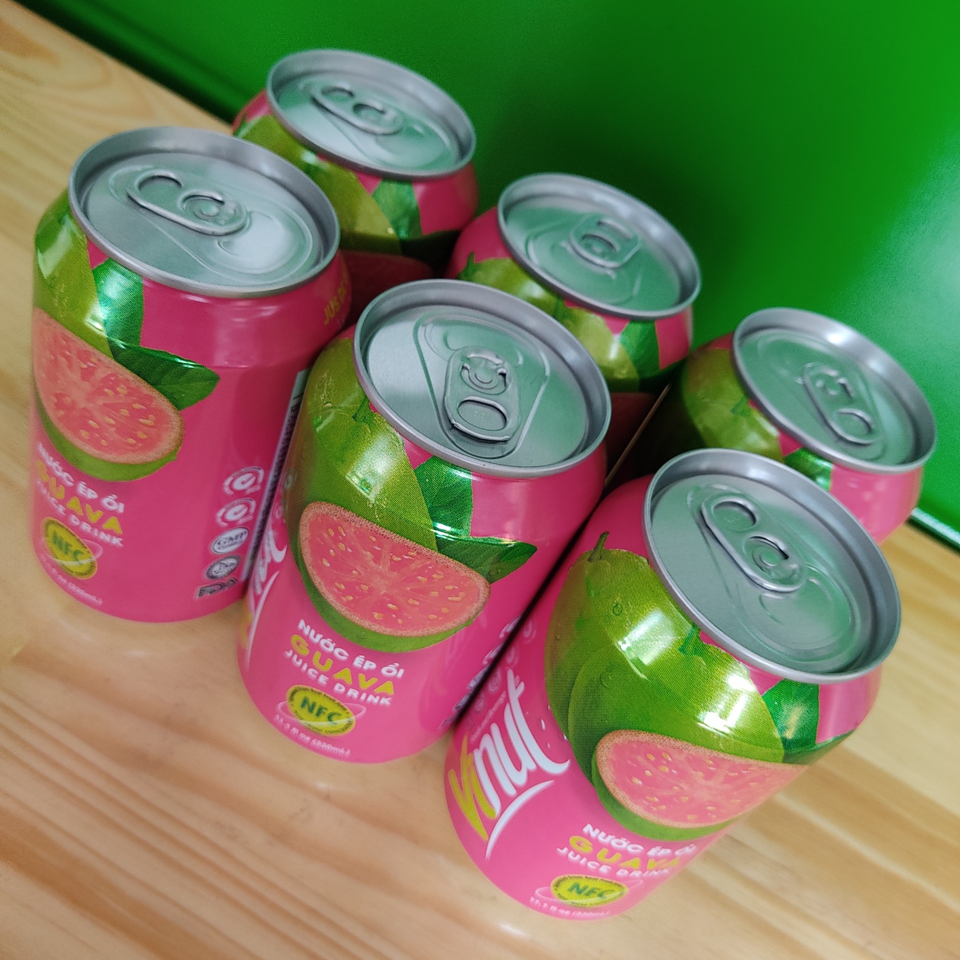 [LỐC 6 LON] Nước Ép Trái cây  Ổi Vinut 330ml