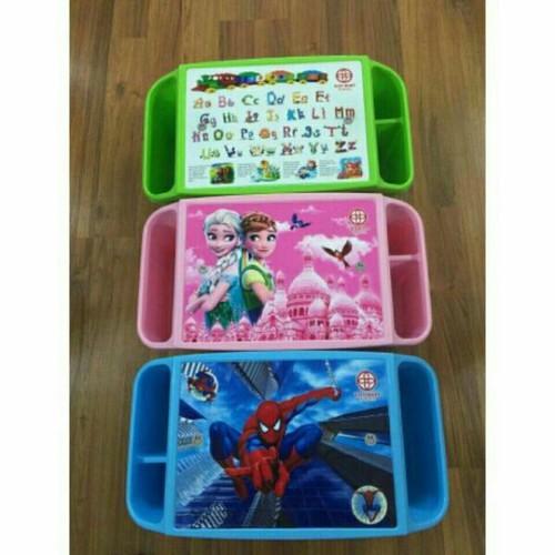 bàn học nhựa có ngăn để đồ cho bé