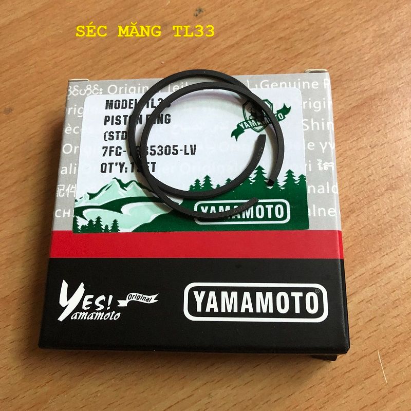 Bạc xéc măng máy cắt cỏ 33mm, 36mm, 39mm, 40mm GX35, TL33, TL43, TU26 260 330 430