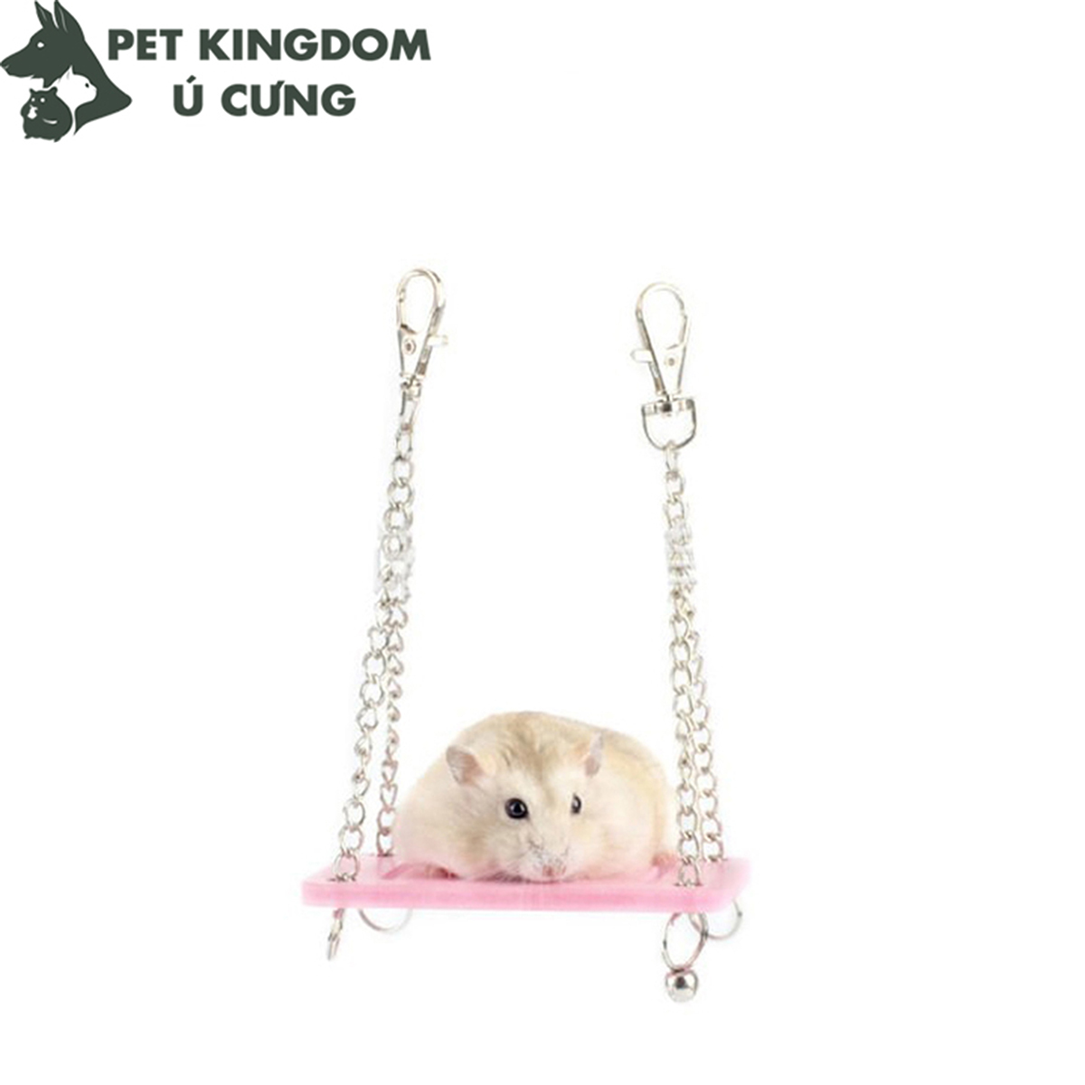 Xích đu gắn lồng cho hamster