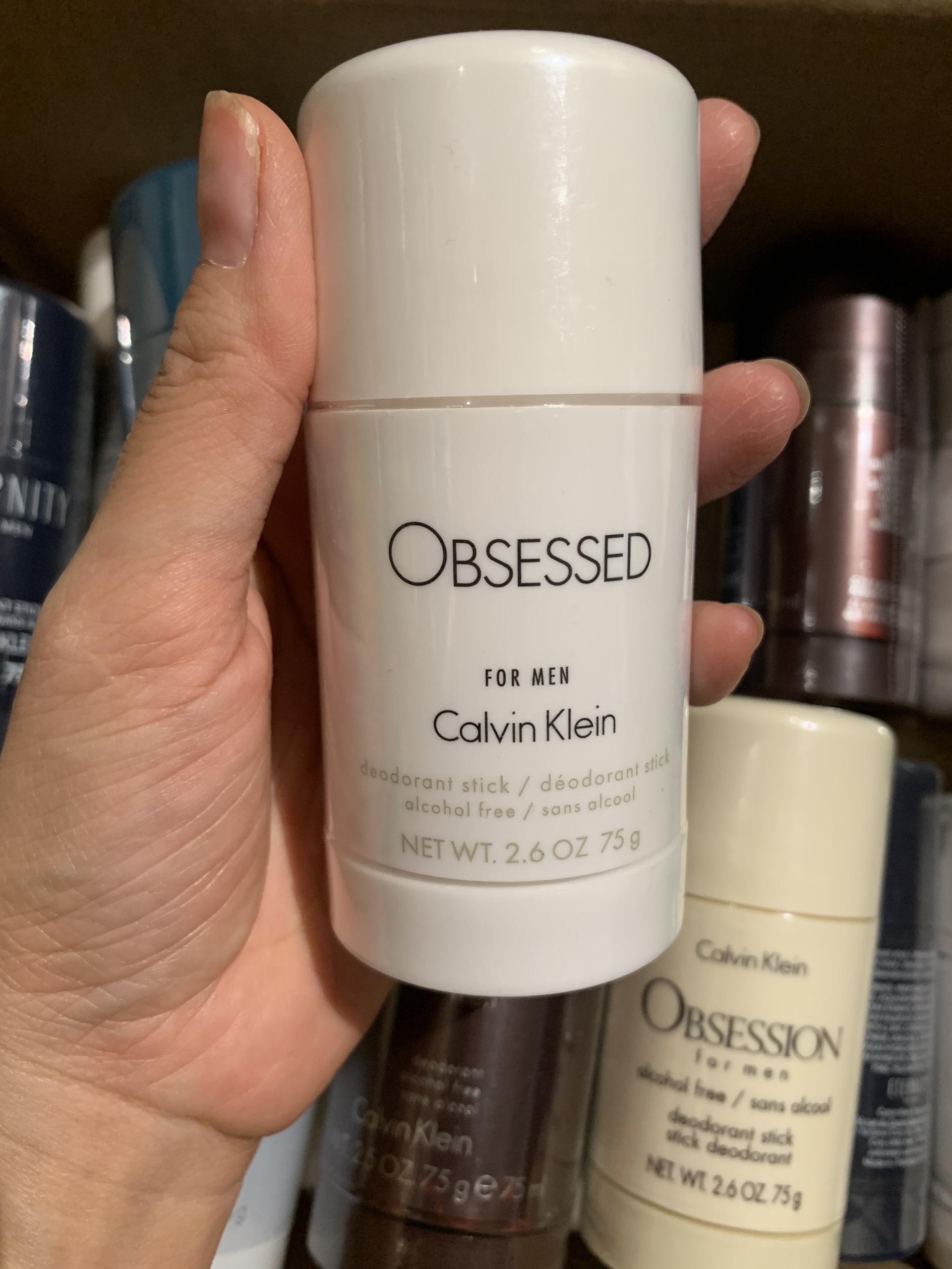 Lăn Khử Mùi Nam Calvin Klein Obsessed Men (75g)- Authentic