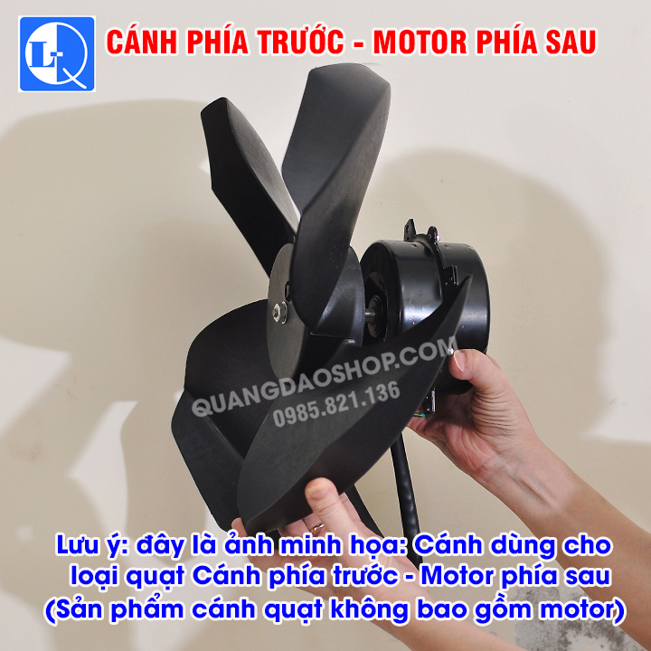 Cánh quạt hơi nước 33cm - Trục 12mm
