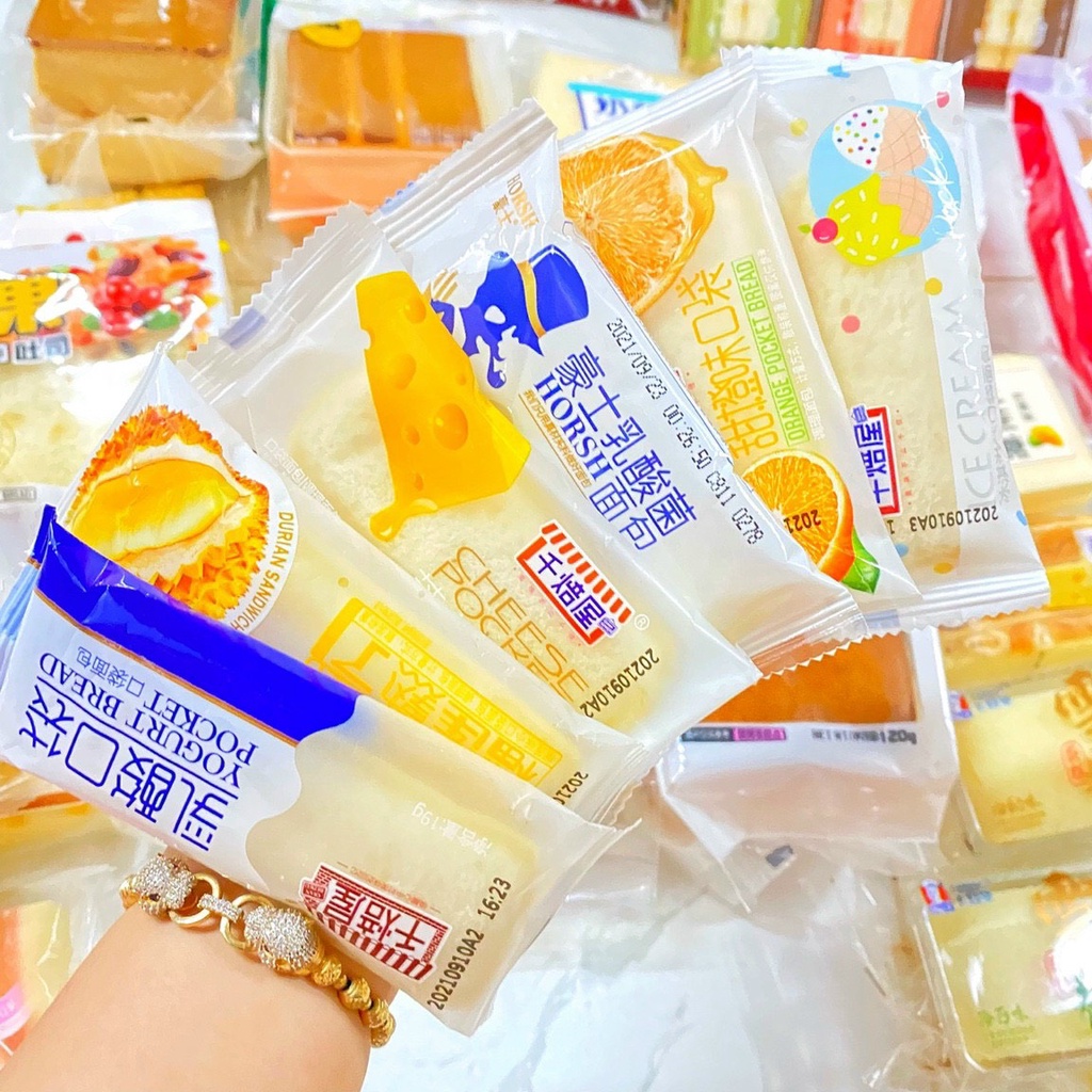 [HCM sẵn] 1kg BÁNH SỮA CHUA MIX 5 VỊ