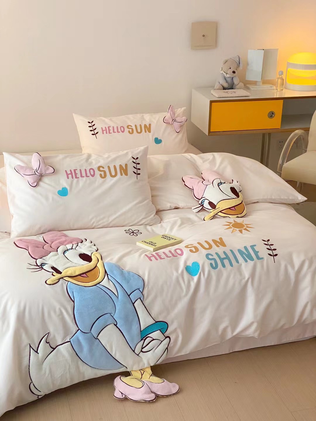 Bộ Chăn ga gối cotton line pony