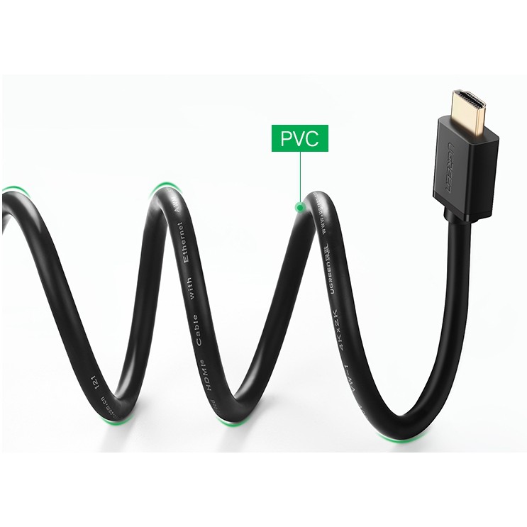 Cáp HDMI 3M.5M Ugreen hỗ trợ 3D 4K