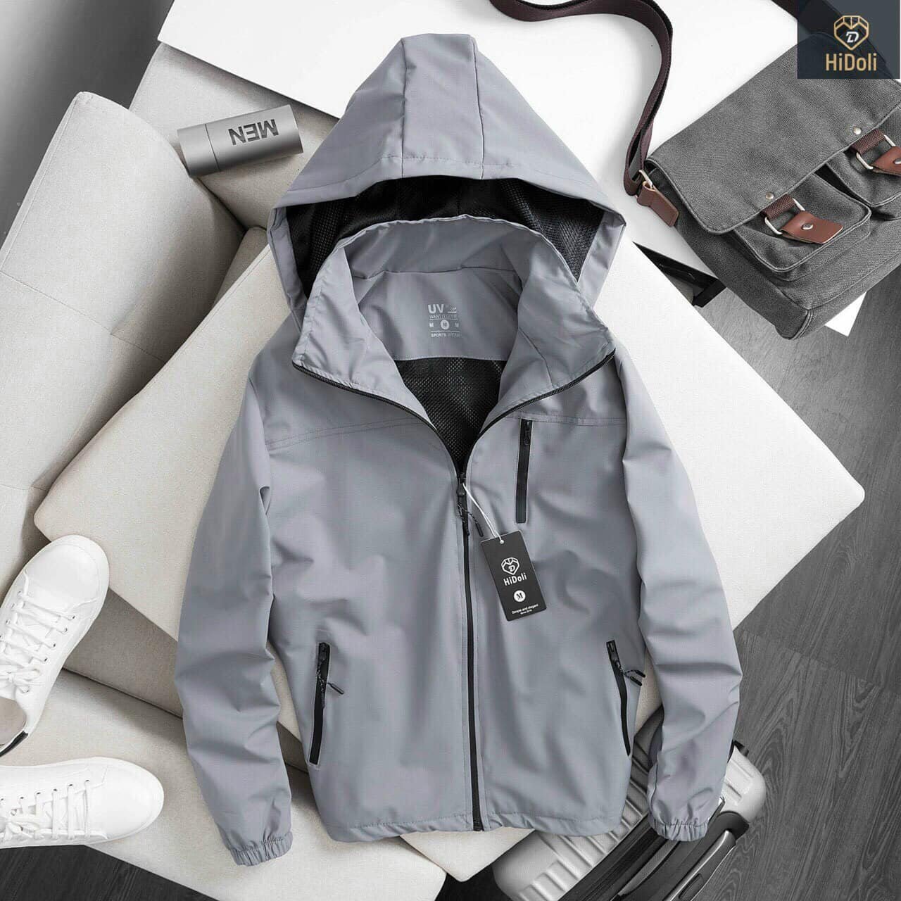 [25-27.4 Hoàn tiền 15%] ÁO GIÓ NAM CHỐNG NƯỚC TRÁNG BẠC ĐI MƯA ĐI GIÓ-XHN- WIN SHOPP