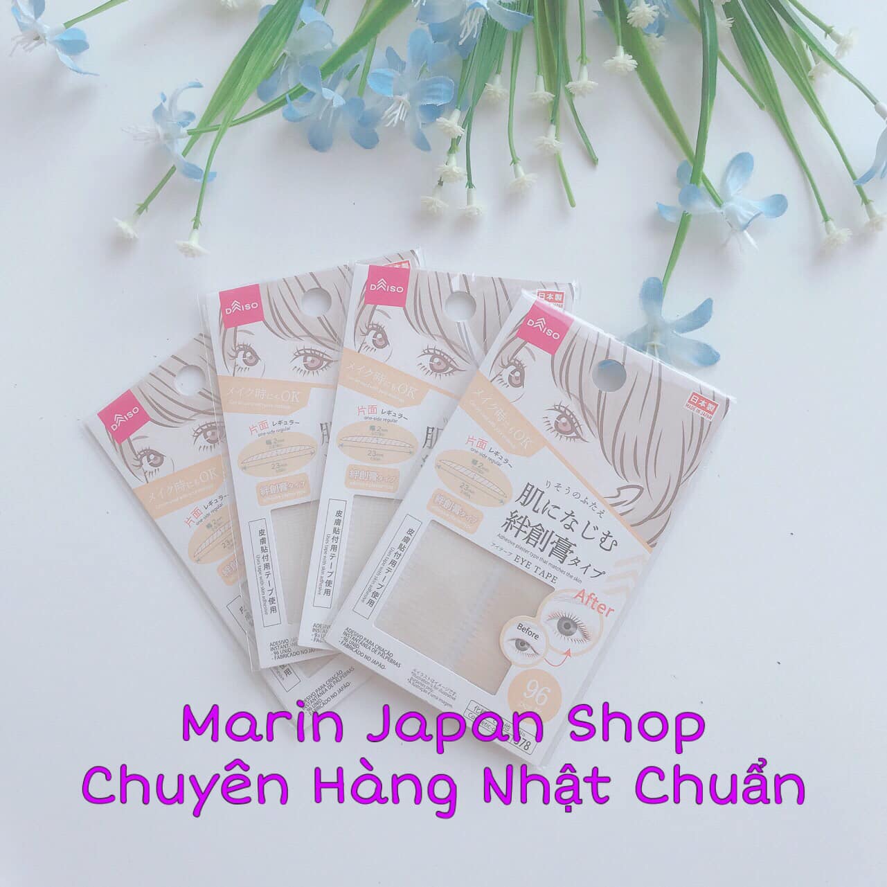 (Hàng Nhật)Miếng Dán Kích Mí Tàng Hình Nhật Bản Daiso
