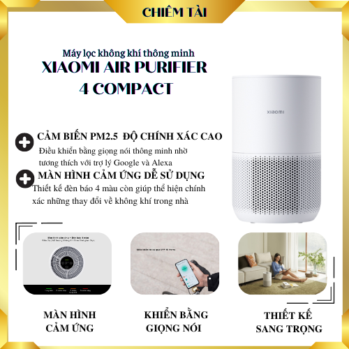 Máy lọc không khí Xiaomi 4 Compact (Bản Quốc tế)