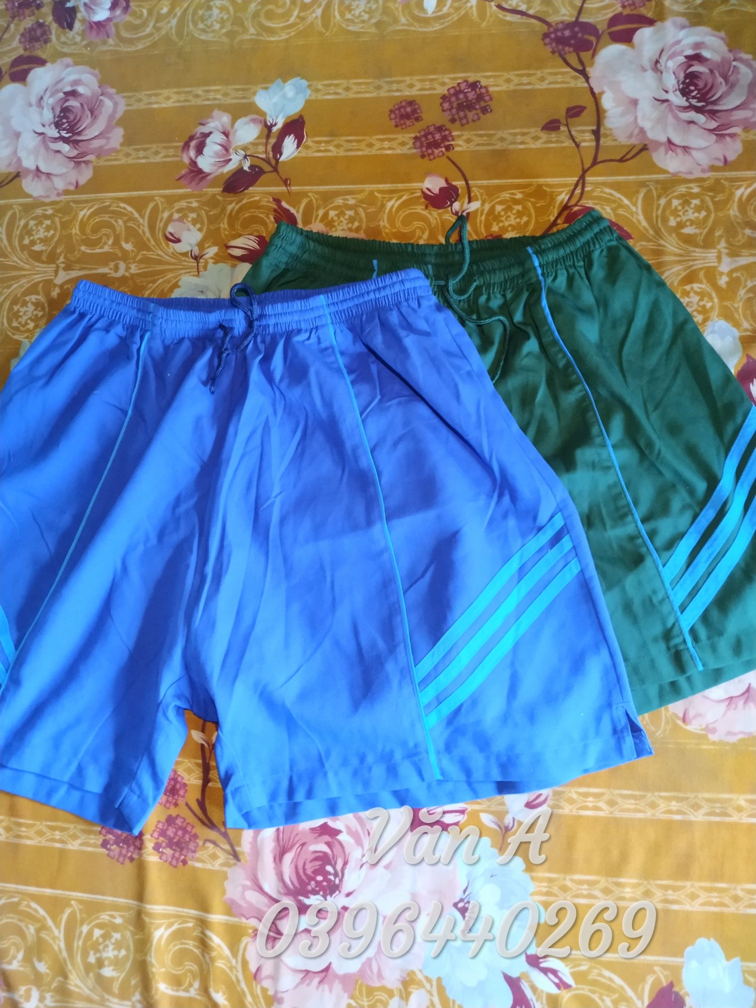 Combo 2 quần đùi thun cotton nam