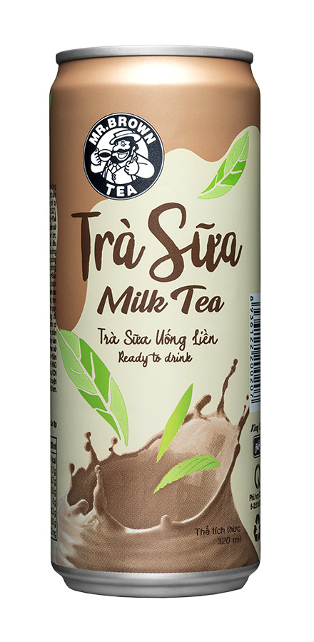 Box of 24 Cans of Mr.Brown Milk Tea (320ml)