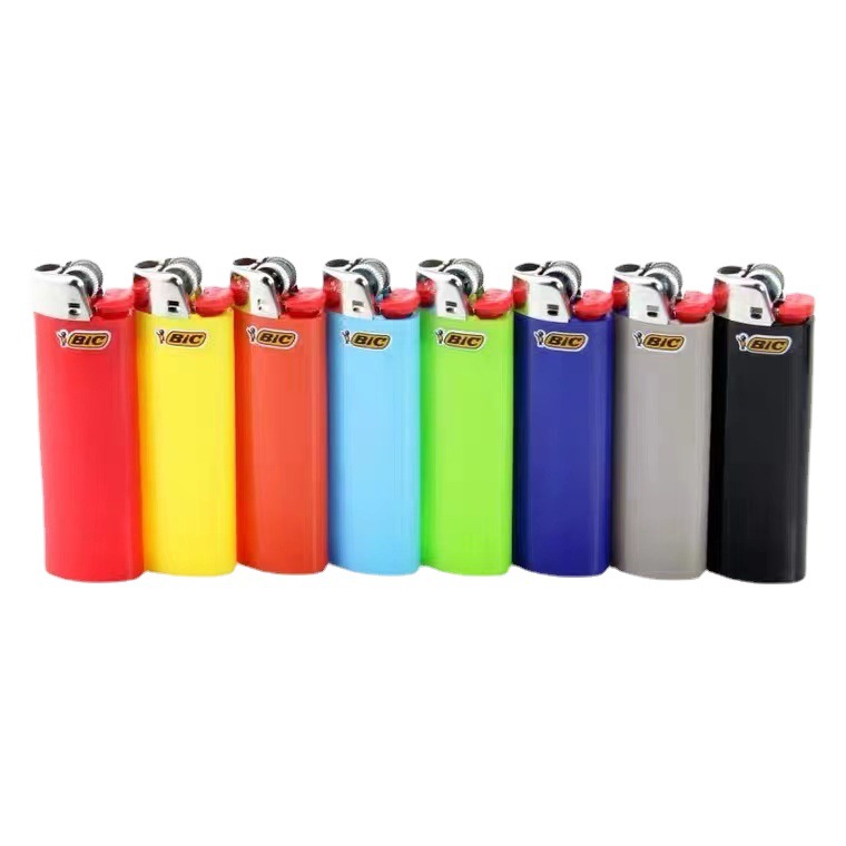 Bật lửa Bic J6, Quẹt cơ đá Bic J6/ Giá bán 1 hộp 50 Chiếc (bic new nhiều màu)