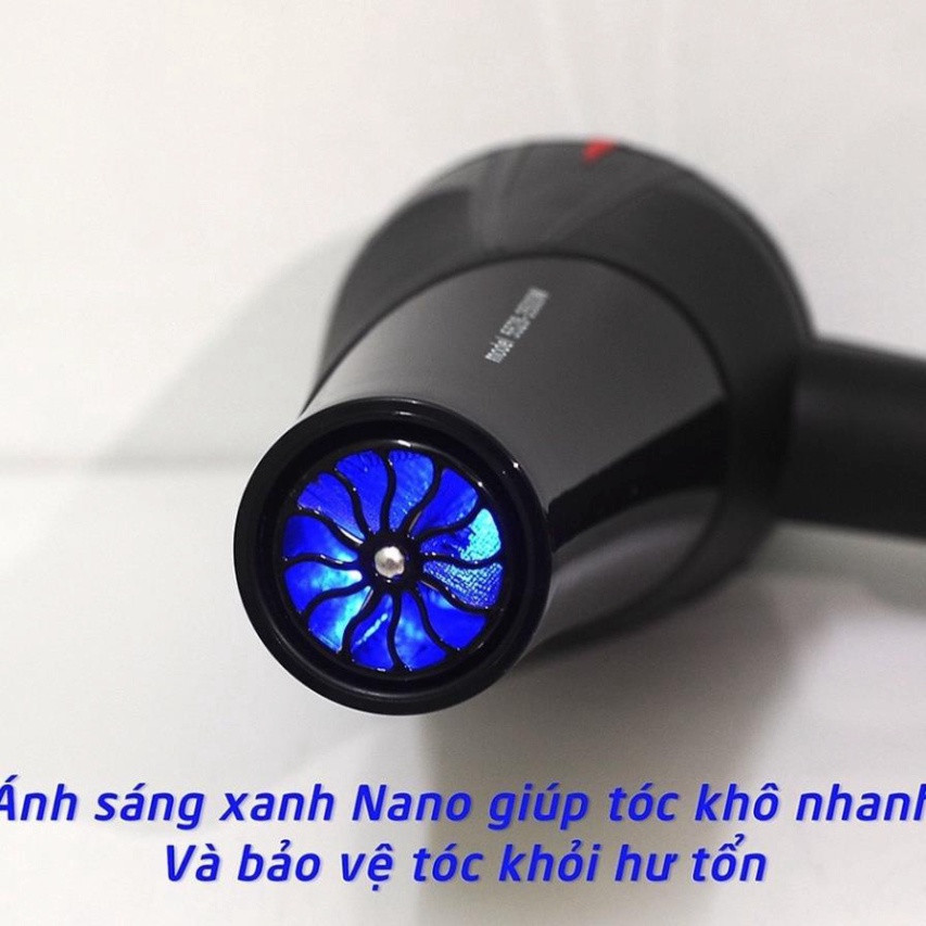 Máy sấy tóc tạo kiểu salon 2 chiều nóng lạnh hiện đại công suất lớn 3500w, bảo hành chính hẵng 6 tháng A9