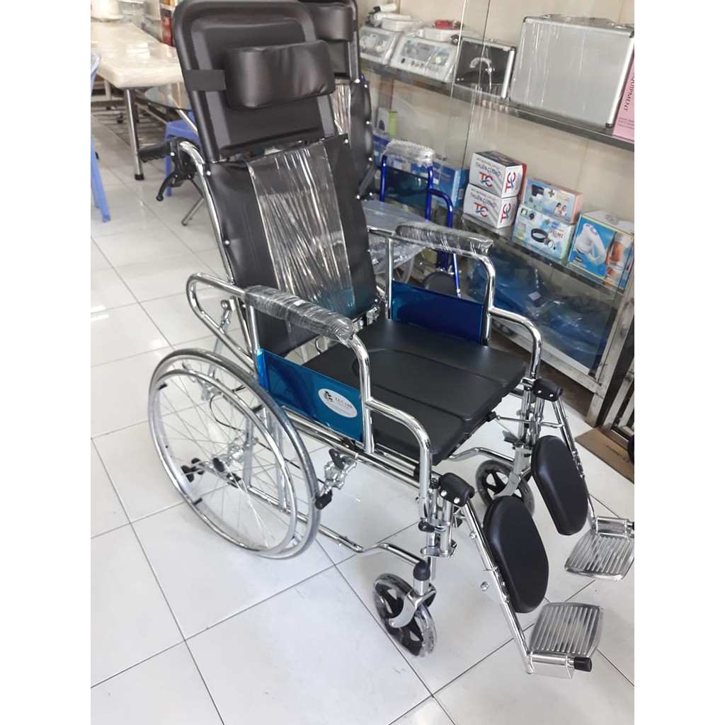 [HCM]Xe lăn đa năng có bô vệ sinh ngả lưng LUCASS