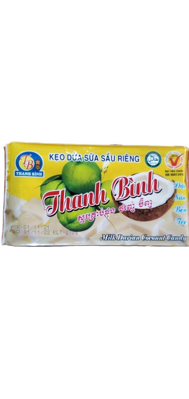 Kẹo Dừa Bến Tre Thanh Bình Gói 300g