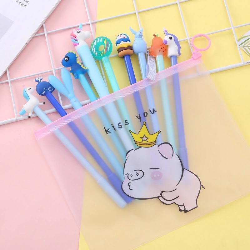 [HCM]Túi đựng bút cute hình HEO HỒNG