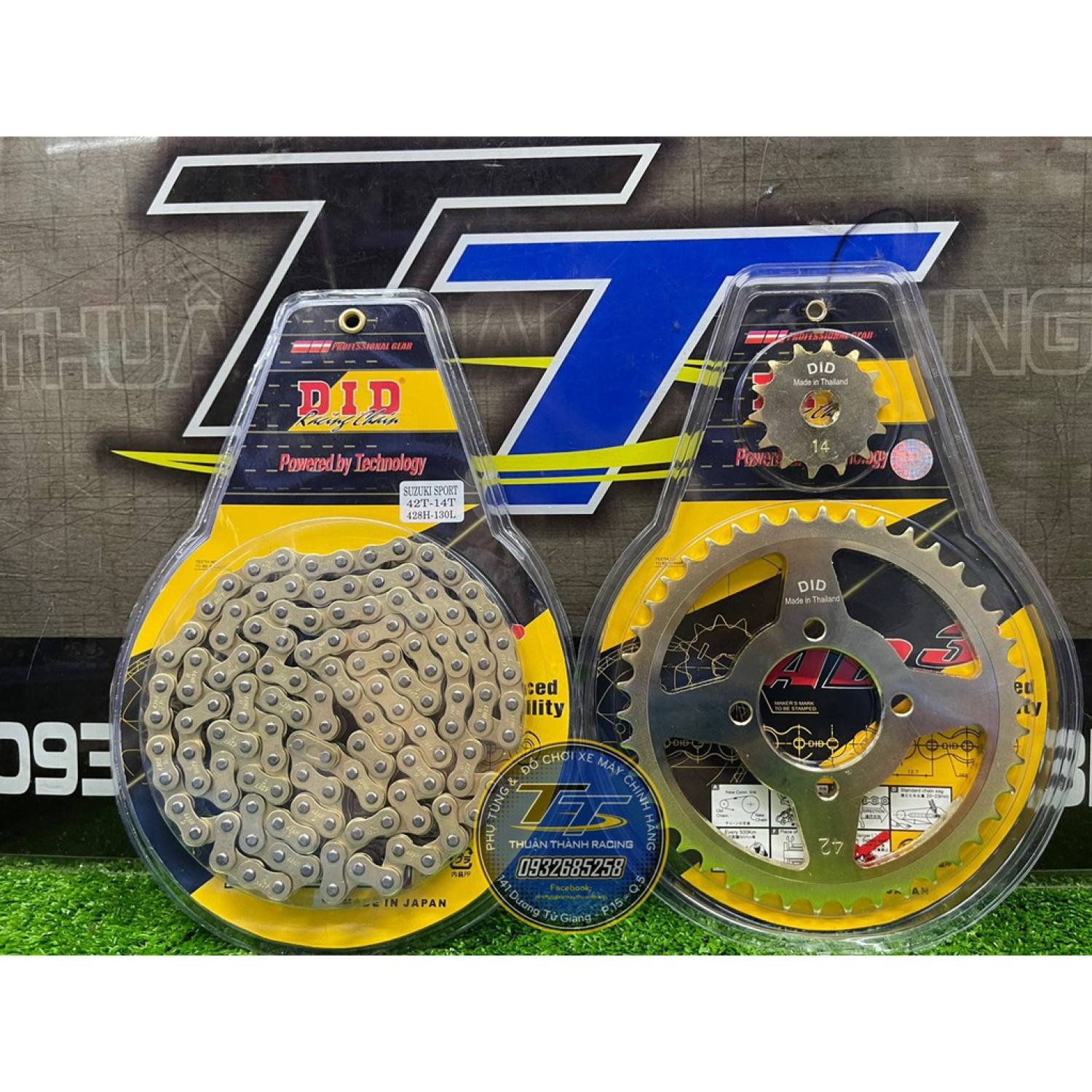 SÊN NHÔNG DĨA SPORT DID VÀNG ĐỒNG