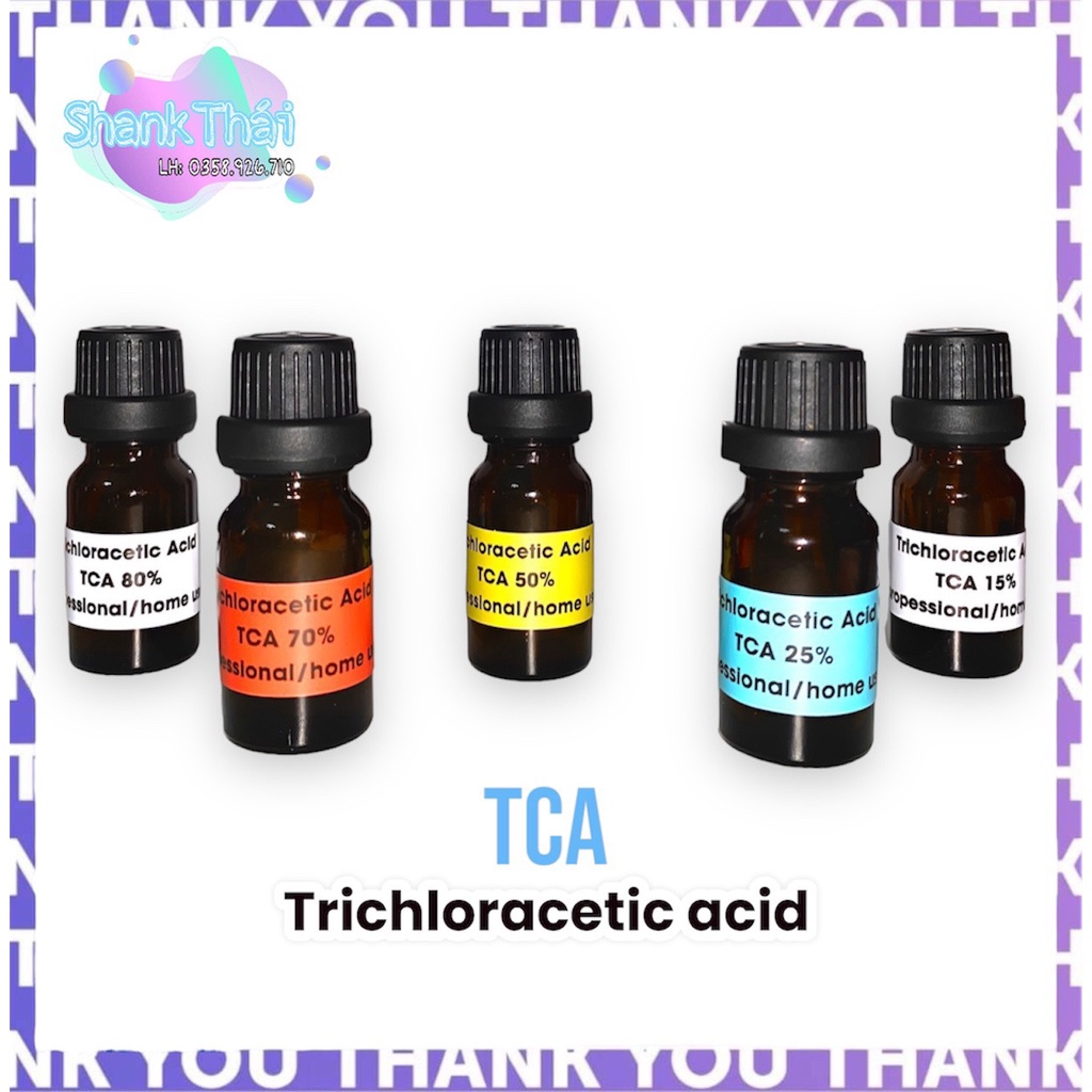 [ 1ml ] TCA 50% CHẤM NỐT RUỒI, TÀNG NHANG