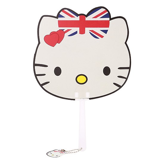 Quạt cầm tay hoạt hình - helo kitty