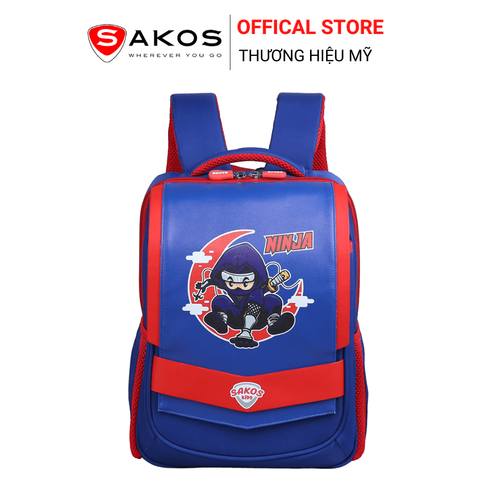Balo Học Sinh Siêu Nhẹ Chống Gù SAKOS GENIUS